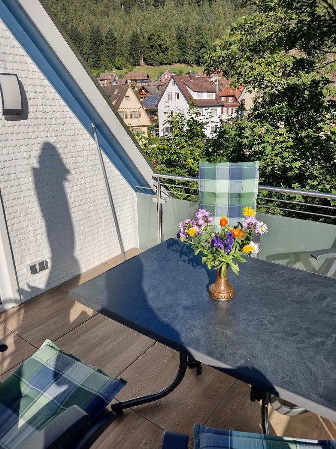 Ferienwohnung An Der Murg Baiersbronn Ngoại thất bức ảnh